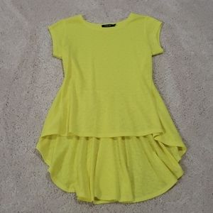 yellow shirt